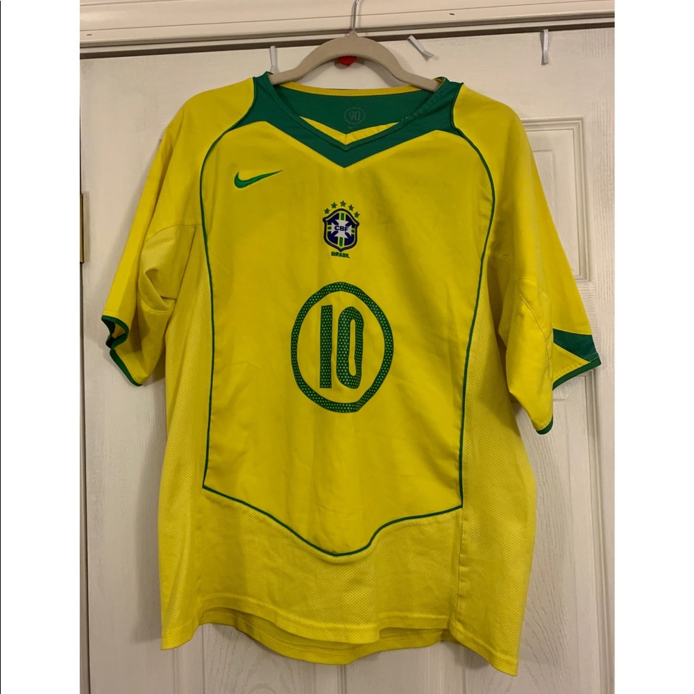 Nike Soccer Jersey (Ronaldinho)